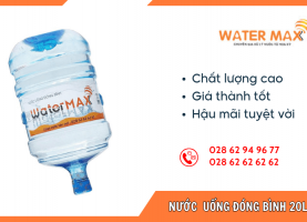 Giới thiệu tổng quan về nước uống đóng bình & đóng chai của WATER MAXX
